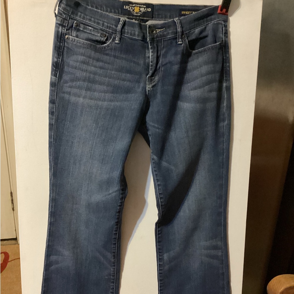 Lucky Brand Women's Dark Blue Bootcut Jeans 8/29